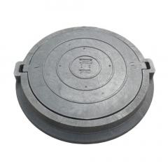 Фото Люк B125 средний 78х8,6см (крышка 63см) 12,5т черный  - Магазин MASMART