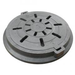 Фото Люк B125 дренажний 78х8,6см (кришка 63см) чорний  - Магазин MASMART