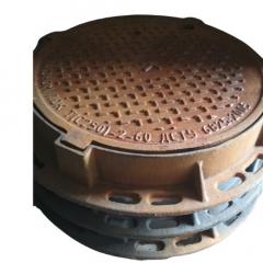 Фото Люк чавунний тяжкий 87,5х12см (кришка 65см) (до 25т)  - Магазин MASMART