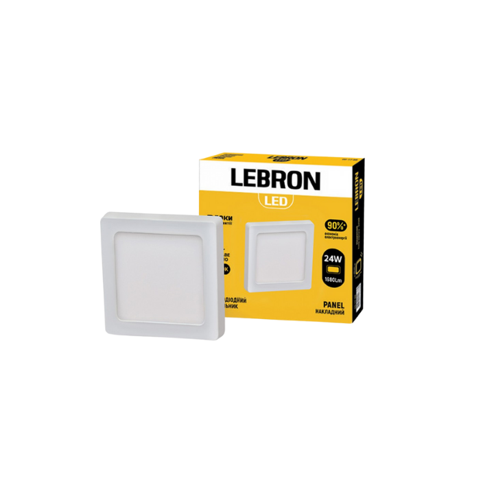 Фото Світильник накладний LED Lebron L-PSS 6W 4100K - Магазин MASMART