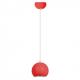 Фото Светильник подвесной LED Horoz HL871L 15W красный  - Магазин MASMART