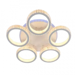 Фото Люстра LED акрилова Sirius DK5867/5 WH/RGB 170+8W  - Магазин MASMART