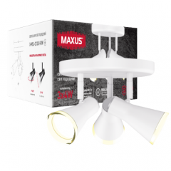 Фото Світильник LED Maxus 3-MSL-21241-RW 12W 4100K білий  - Магазин MASMART