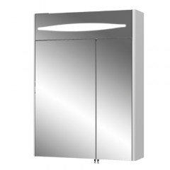 Фото Зеркальный шкаф AquaStyle Ева 60 см белый  - Магазин MASMART