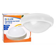 Фото Світильник LED Delux WPL-60  6W 4000K IP54 круг  - Магазин MASMART