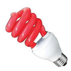 Фото Лампа энергосберегающая Delux ERS-02A 26W E27 (красная)  - Магазин MASMART