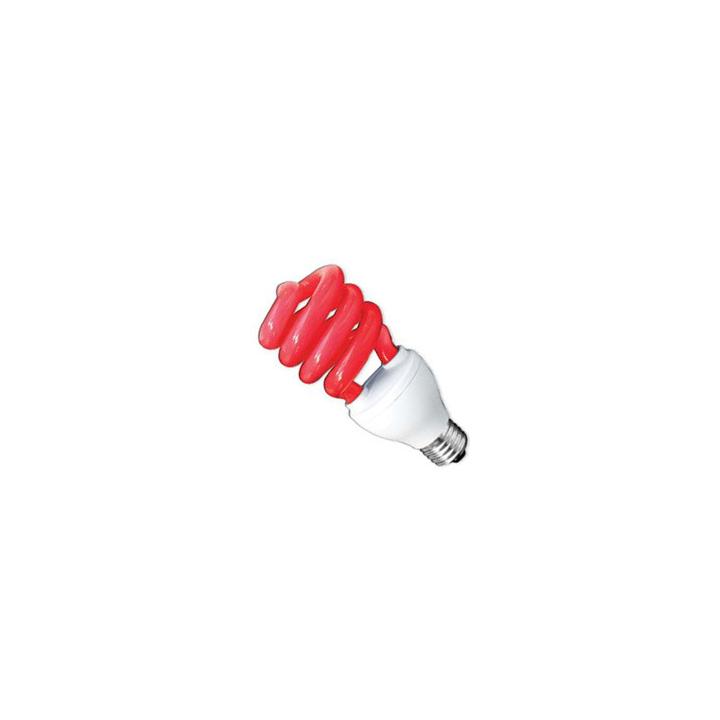 Фото Лампа энергосберегающая Delux ERS-02A 26W E27 (красная) - Магазин MASMART