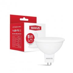 Фото Лампа Maxus 1-LED-512/712 MR16 5W 4100K 220V GU5.3  - Магазин MASMART
