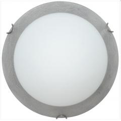 Фото Світильник Міраж (срібло) 2х60Вт Е27 d300 24140 - знято з...  - Магазин MASMART