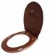 Фото Сидіння для унітазу дачного SD-21 коричневе  - Магазин MASMART