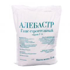 Фото Алебастр Г-5 (5 кг)  - Магазин MASMART
