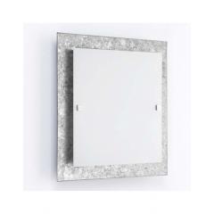 Фото 31150 Світильник Мрія 2х60Вт Е27 300*300, срібло  - Магазин MASMART