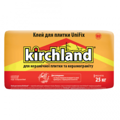 Фото Клей для плитки Kirchland UniFix 25кг  - Магазин MASMART