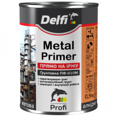 Фото Грунтовка по іржі Delfi ПФ-010М сіра 2,8 кг  - Магазин MASMART