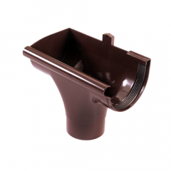 Фото Лійка ліва Profil 90 коричнева (90/75)  - Магазин MASMART