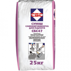 Фото Суміш самовирівнююча СБС-47 25 кг  - Магазин MASMART
