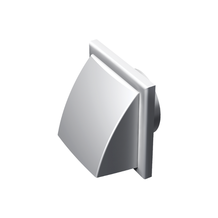 Фото Колпак вытяжной Vents МВ 122 ВК 186х142/Ø125 белый - Магазин MASMART