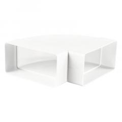 Фото Коліно горизонтальне для пласких каналів Vents 5251...  - Магазин MASMART