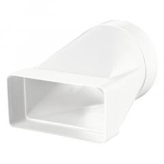 Фото Соединитель круглых и плоских каналов Vents 511 Ø100/55х110  - Магазин MASMART