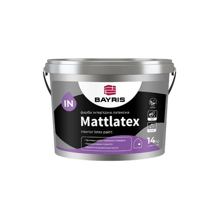 Фото Краска интерьерная Bayris Mattlatex 7 кг - Магазин MASMART