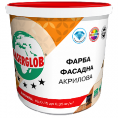 Фото Фарба фасадна акрилова Anserglob 4,2кг  - Магазин MASMART