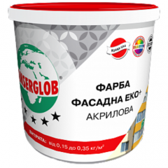 Фото Фарба фасадна акрилова Anserglob Еко+ 4,2 кг  - Магазин MASMART