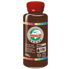 Фото Тонирующий концентрат №175 темно-коричневый 100 мл  - Магазин MASMART