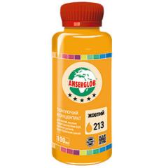 Фото Тонирующий концентрат Anserglob №213 желтый 100 мл  - Магазин MASMART