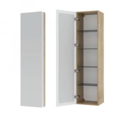 Фото Пенал подвесной Mirater Prio 40 см (белый) правый  - Магазин MASMART