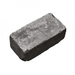 Фото Плитка тротуарная Кирпич Антик 20х10 (серая) 6 см  - Магазин MASMART