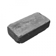 Фото Плитка тротуарная Кирпич Роттердам Антик 250х120 (черная)...  - Магазин MASMART