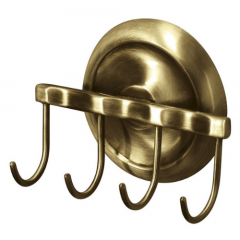 Фото Планка на 4 крючка Bisk Deco 02214  - Магазин MASMART