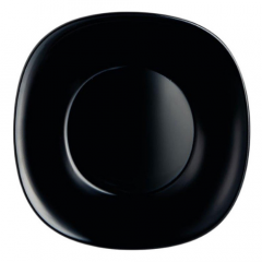 Фото Тарілка обідня Luminarc Carine Black L9817 260 мм  - Магазин MASMART