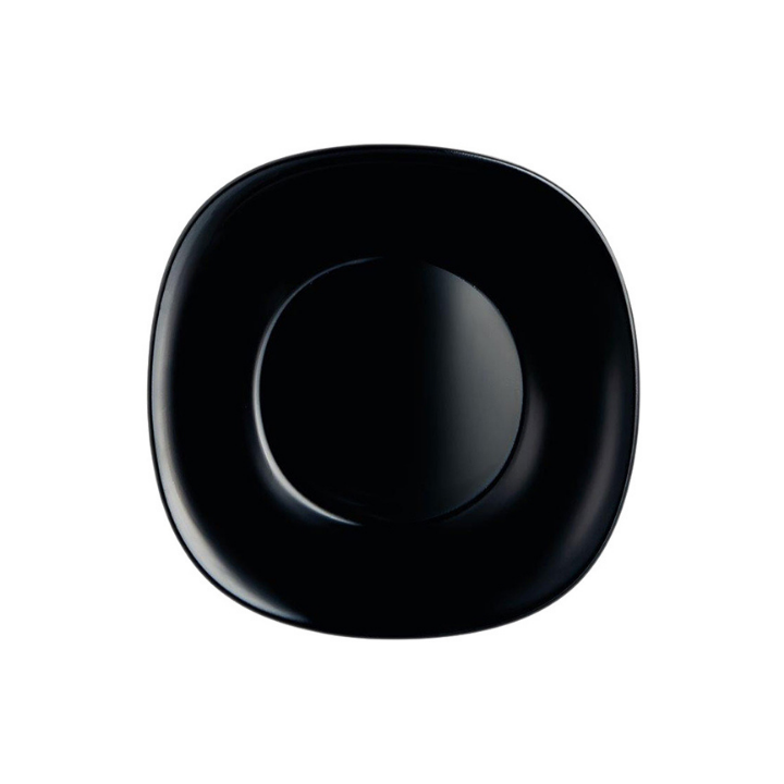 Фото Тарілка обідня Luminarc Carine Black L9817 260 мм - Магазин MASMART