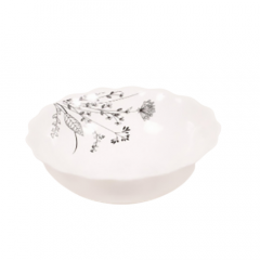 Фото Салатник Vittora Чорно-біле суцвіття 175 мм V-175BW -...  - Магазин MASMART