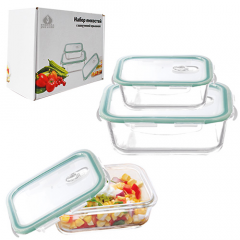 Фото Набір ємностей скляний S&T 6021  - Магазин MASMART