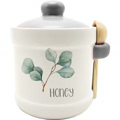 Фото Банка для меду S&T 700-04-16 Флора 450 мл  - Магазин MASMART