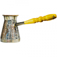 Фото Турка мідна S&T 50093 Сова чорний нікель 200 мл  - Магазин MASMART