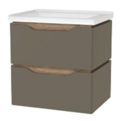 Фото Тумба подвесная Mirater Sacramento 60 см (оливка) с...  - Магазин MASMART