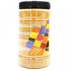 Фото Сухий пігмент для бетону Stonehouse 400 г (жовтий)  - Магазин MASMART