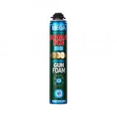 Фото Пена монтажная SomaFix Mega 65LT S991 850 мл (зима)  - Магазин MASMART