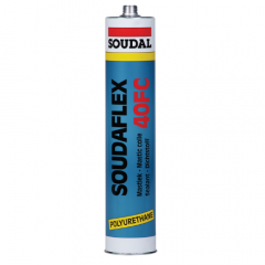 Фото Герметик поліуретановий Soudal SoudaFlex 40FC (сірий) 310 мл  - Магазин MASMART