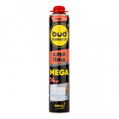 Фото Клей-пена Budmonster Mega 860 мл  - Магазин MASMART