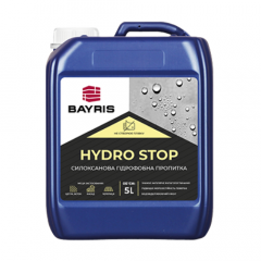 Фото Гидрофобная пропитка Bayris Hydro Stop 5 л - снято с...  - Магазин MASMART