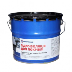 Фото Мастика бітумно-каучукова для покрівлі Sweetondale 17 кг  - Магазин MASMART