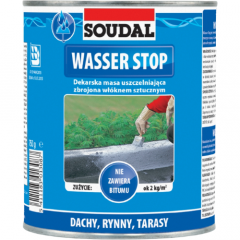 Фото Мастика кровельная (герметик) Soudal WasserStop 750 г  - Магазин MASMART