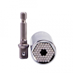 Фото Головка універсальна з адаптером Dnipro-M 7-19 мм  - Магазин MASMART