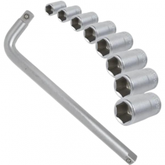 Фото Набір головок Intertool HT-2209 1/2"  - Магазин MASMART