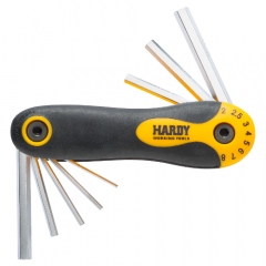 Фото Набір ключів імбусових Hardy 2224-370008 8 шт.  - Магазин MASMART