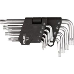 Фото Набір ключів Torx Topex 35D961 (Т10-Т50) 9 шт.  - Магазин MASMART